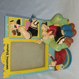 1998 Universal Studios Popeye and Friends collectible Picture frame